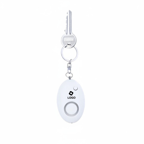 Persönlicher Sicherheitsalarm mit integrierter LED-Taschenlampe – Individuell bedruckbar