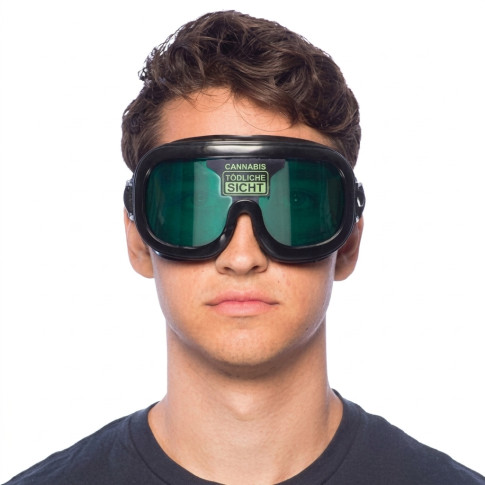 FatalVision® Cannabis-Simulationsbrille – Komplett-Set mit 3 Aktivitäten