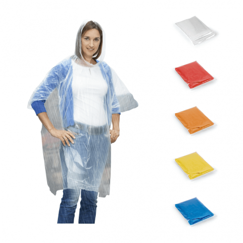 Werbe-Regenponcho