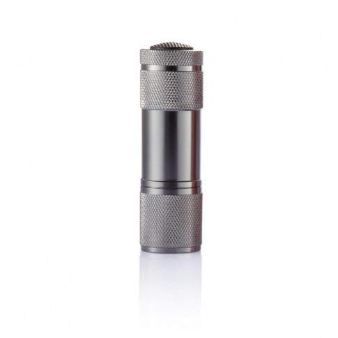 Taschenlampe mit 9 LEDs aus Aluminium
