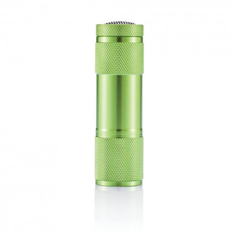 Taschenlampe mit 9 LEDs aus Aluminium