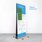 Roll-Up Display – Präventionsparcours Verkehrssicherheit