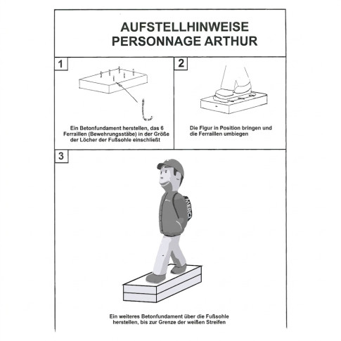 Fußgänger-Figuren Set für Zebrastreifen – 2er-Pack Arthur & Zoé