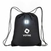 LED-Rucksack mit Kordelzug...