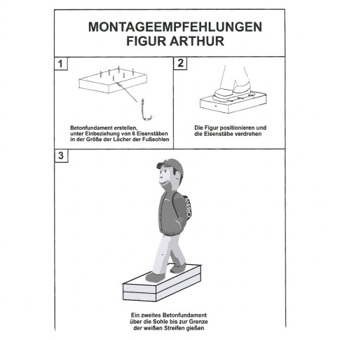 Figur für Fußgängerüberweg