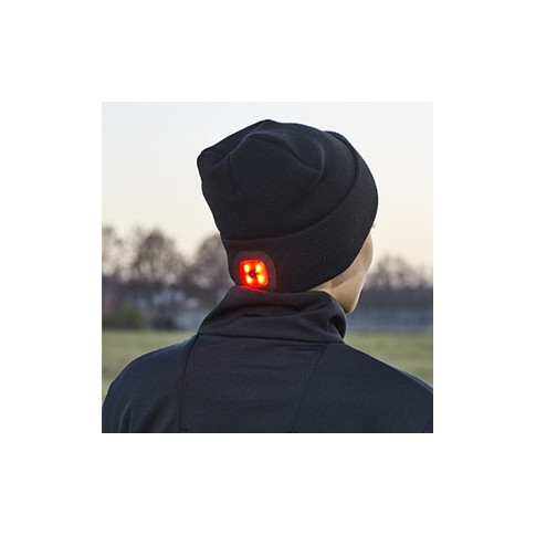 Personalisierte LED-Kappe für vorne und hinten