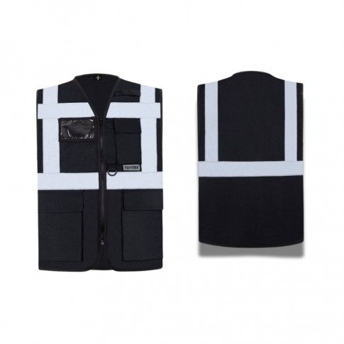 Reflektierende Arbeitsjacke mit Taschen