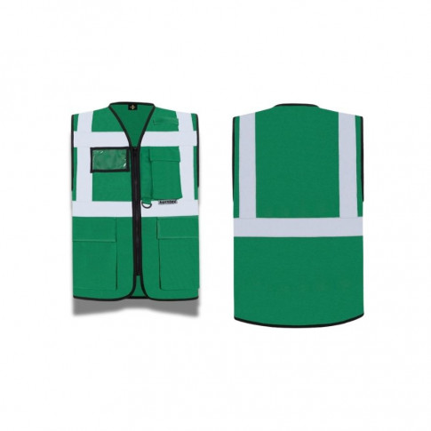 Reflektierende Arbeitsjacke mit Taschen