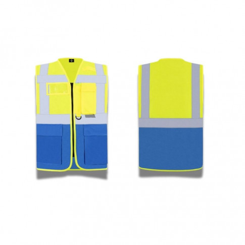 Reflektierende Arbeitsjacke mit Taschen