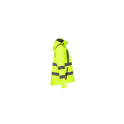 Kapuzenjacke mit personalisierbarem reflektierendem Streifen