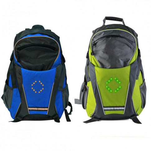 Blinkender LED-Rucksack, 18 Liter