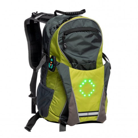 Blinkender LED-Rucksack, 18 Liter
