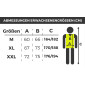 Reflektierende Weste für Erwachsene (3 Größen), personalisierbar – Klettverschluss